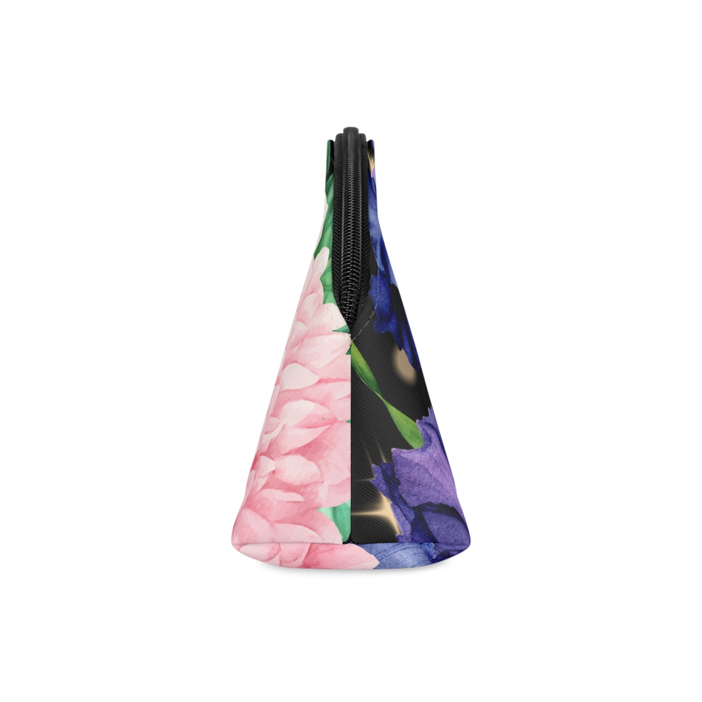 π Midnight Garden: Floral & Starry Night Makeup Bag β¨πΈ