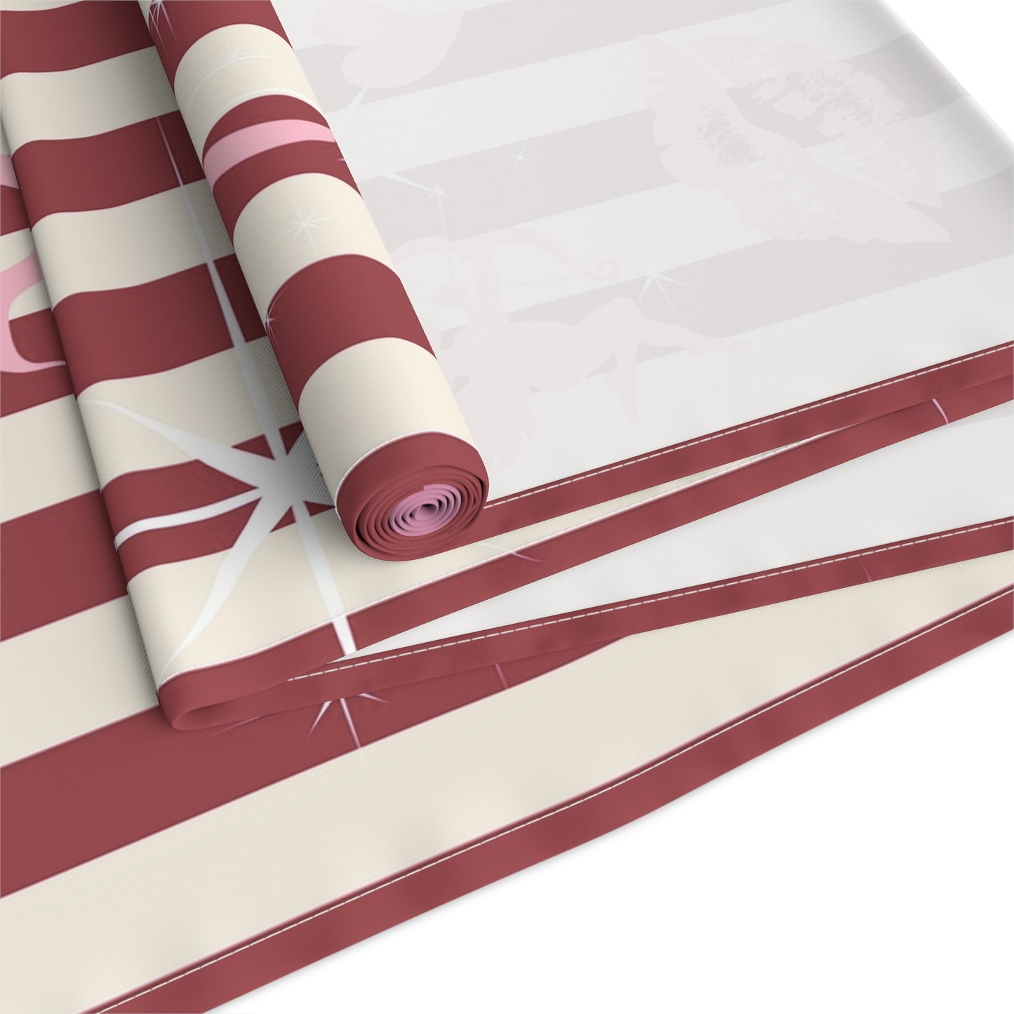 Red and White Cupid Valentine Table Runner ā¤ļøš¹