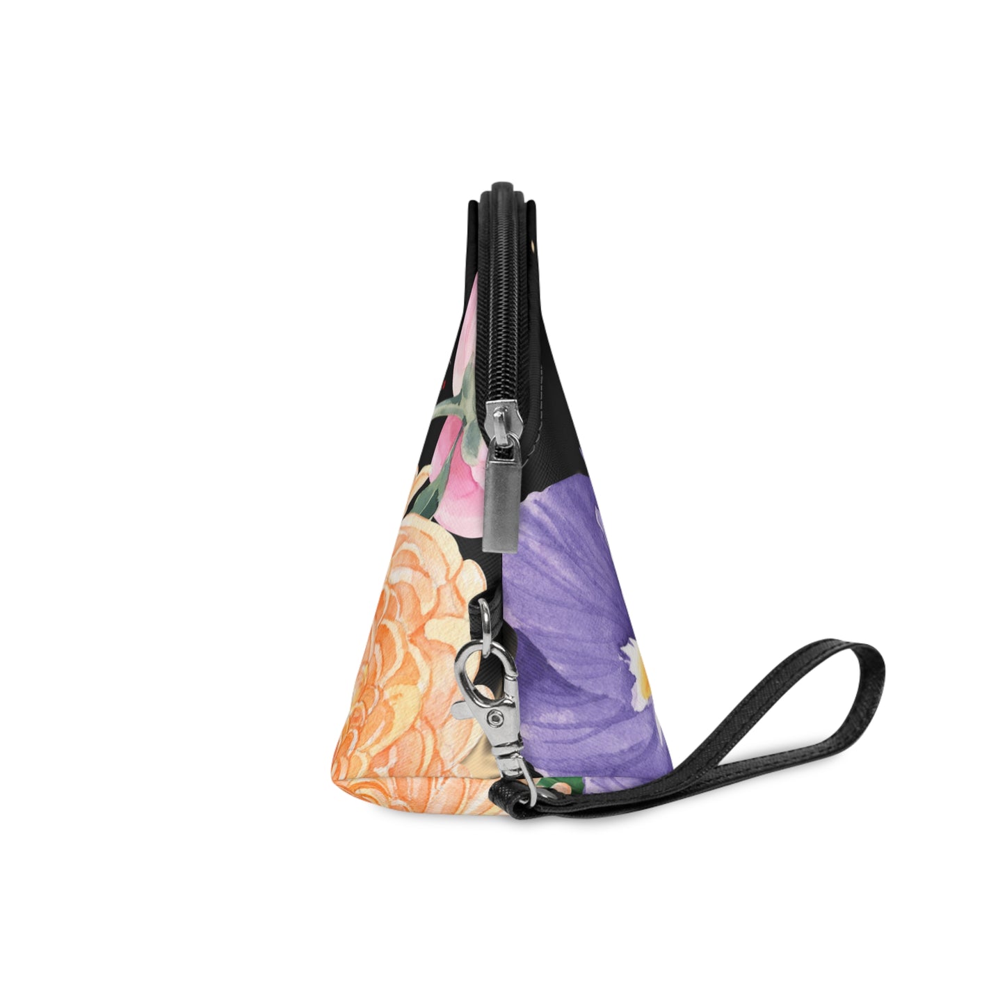 π Midnight Garden: Floral & Starry Night Makeup Bag β¨πΈ