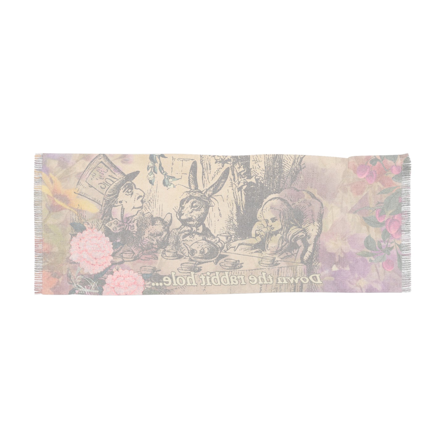 Alice Scarf | Whimsical Alice Collection Accessories for Cozy Style & Everyday Magic 🐇🌸