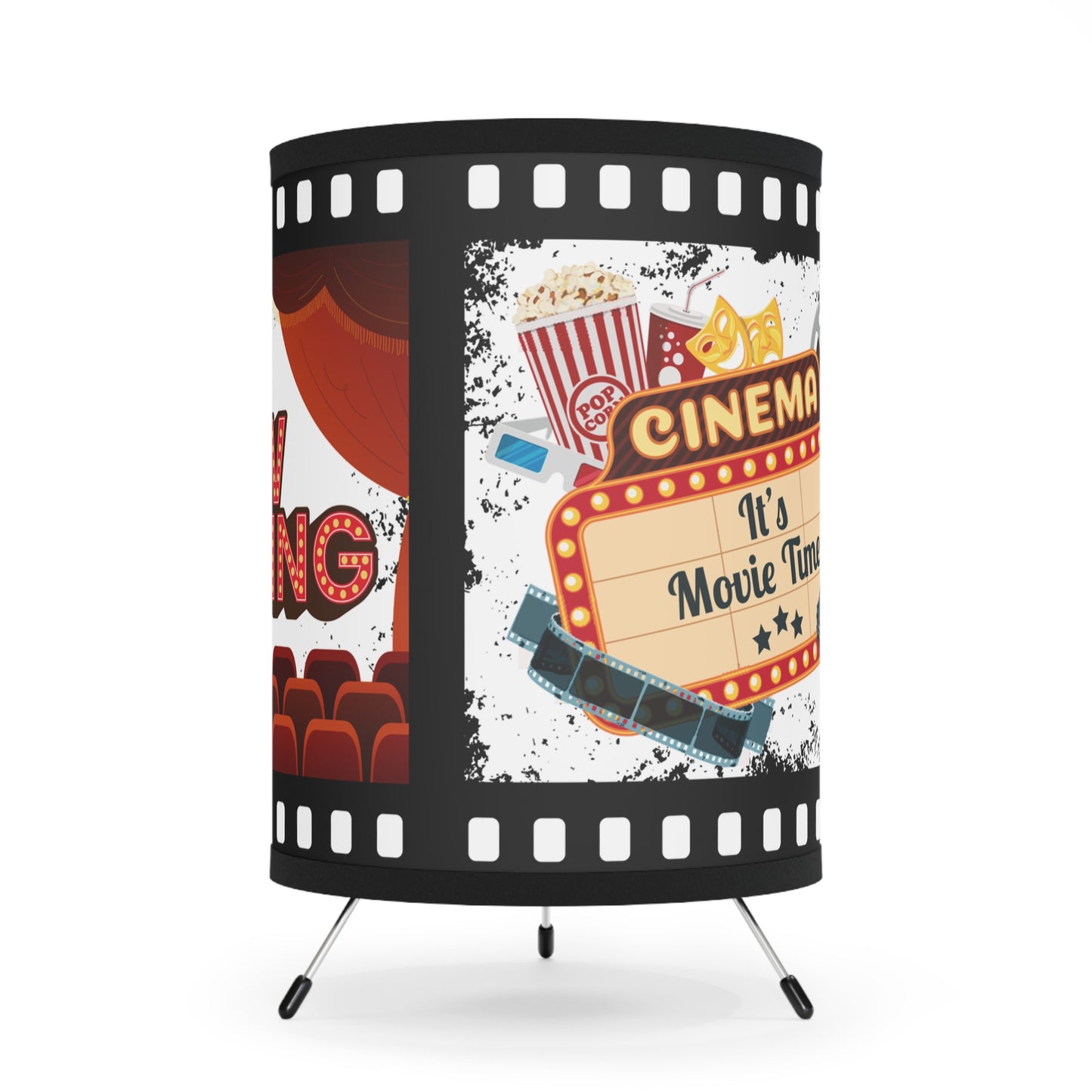 🎬 Movie Magic Lamp: Tickets, Film Reels & Cinematic Vibes 🍿