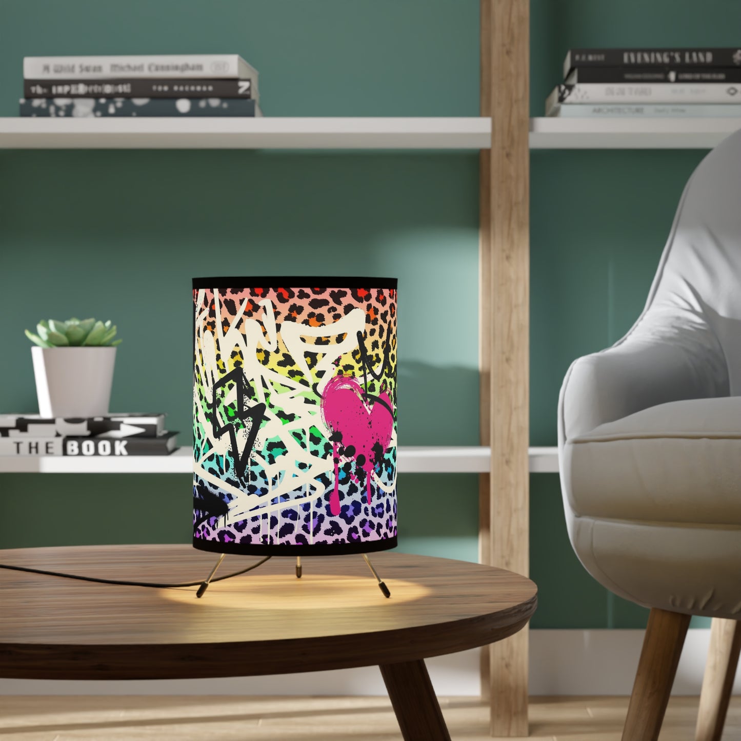 🎨 City Lights: Colorful Graffiti Art Lamp 🏙️✨