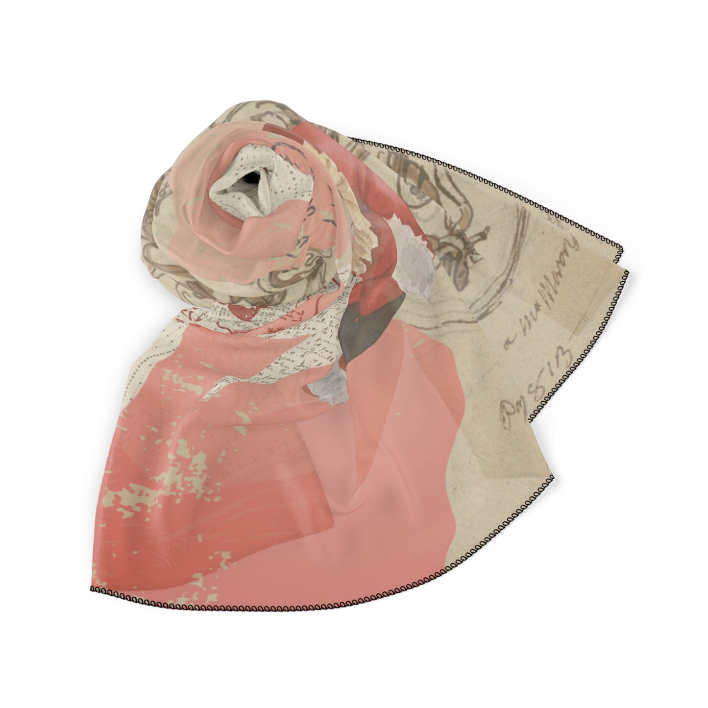 Vintage Santa North Pole Limited Edition Christmas Scarf 🎅✨ | Holiday Fashion Accessory