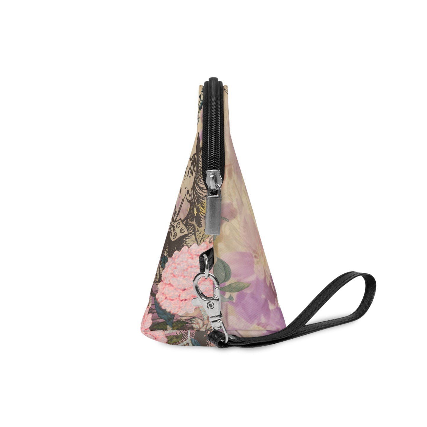 Alice in Wonderland Vintage Tea Party Makeup Bag | Whimsical Storybook Cosmetic Pouch 🐇✨