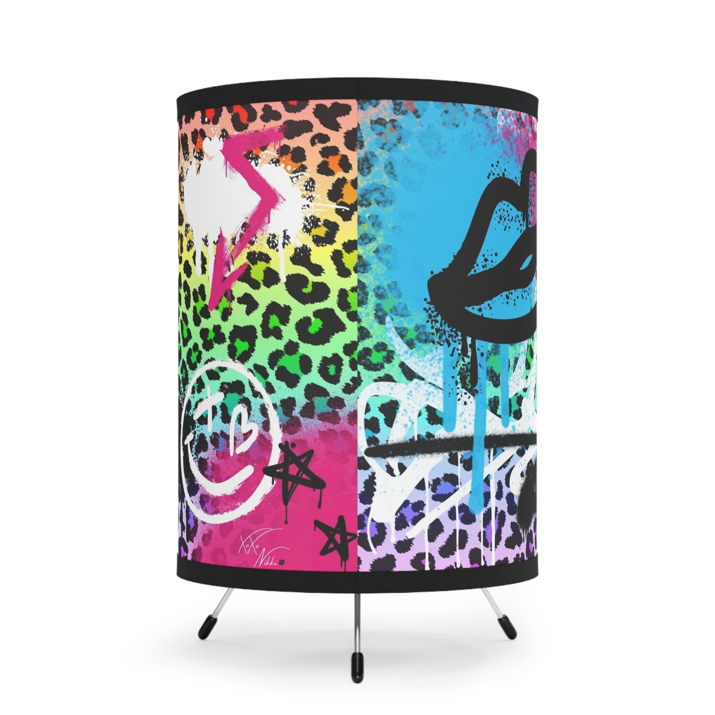🎨 City Lights: Colorful Graffiti Art Lamp 🏙️✨