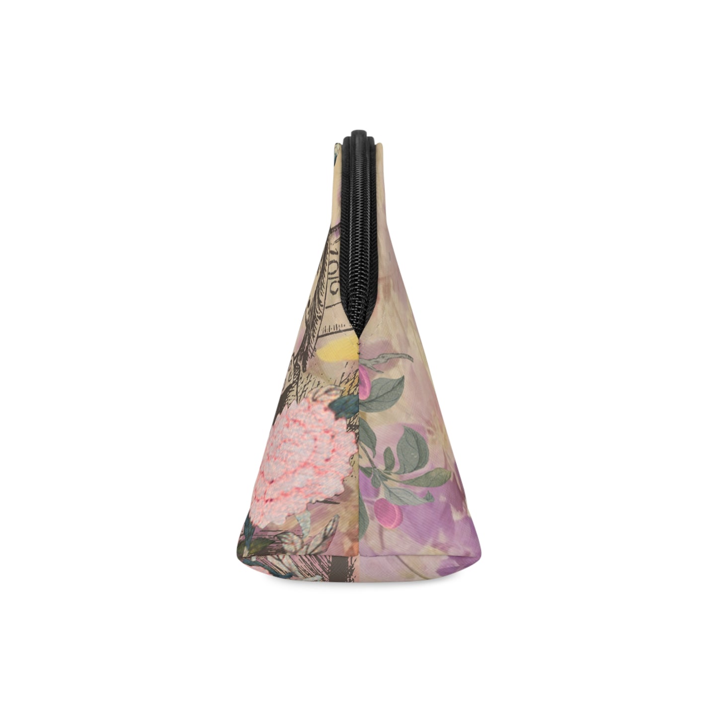 Alice in Wonderland Vintage Tea Party Makeup Bag | Whimsical Storybook Cosmetic Pouch 🐇✨